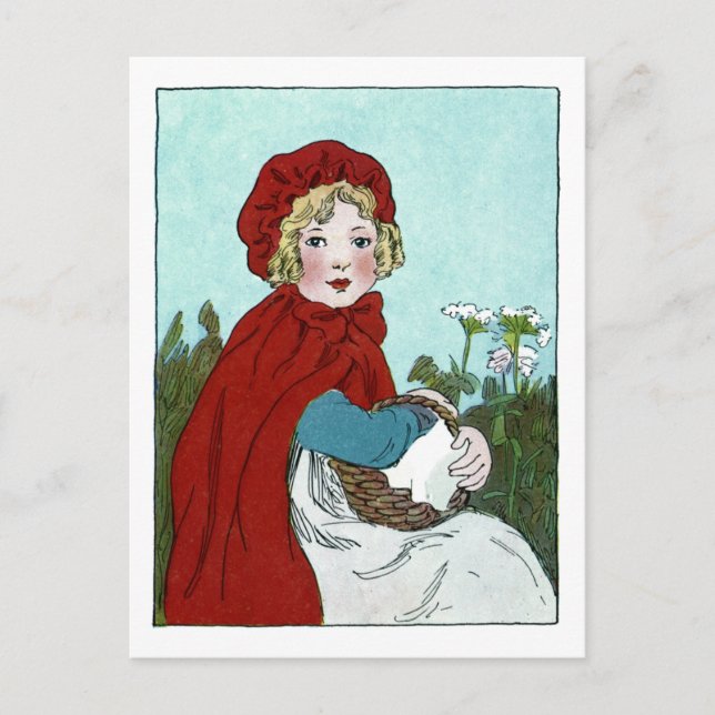 Little Red Riding Hood Postcard (Front)