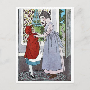 Little Red Riding Hood Postcard