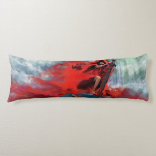 Little Red Riding Hood - Red Slays the wolf Body Pillow