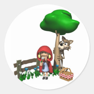 Little Red Riding Hood  Sticker
