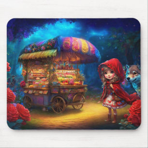 Little Red Riding Hood & The Wolf Mouse Pad