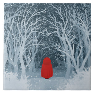 Little Red Riding Hood Tile