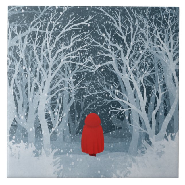 Little Red Riding Hood Tile (Front)