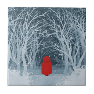 Little Red Riding Hood Tile