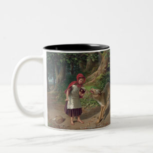 Little Red Riding Hood Two-Tone Coffee Mug