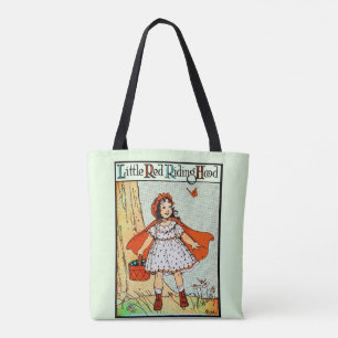 Little Red Riding Hood Vintage Cute Tote Bag