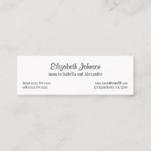 Little Red Riding Hood, Vintage Fairy Tale Calling Card