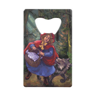 Little Red Riding Hood Wallet Bottle Opener