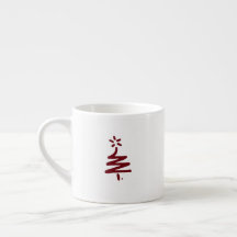 Little Red Tree Espresso Mug