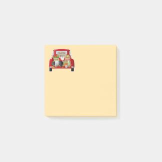 Little Red Truck Post-it Notes