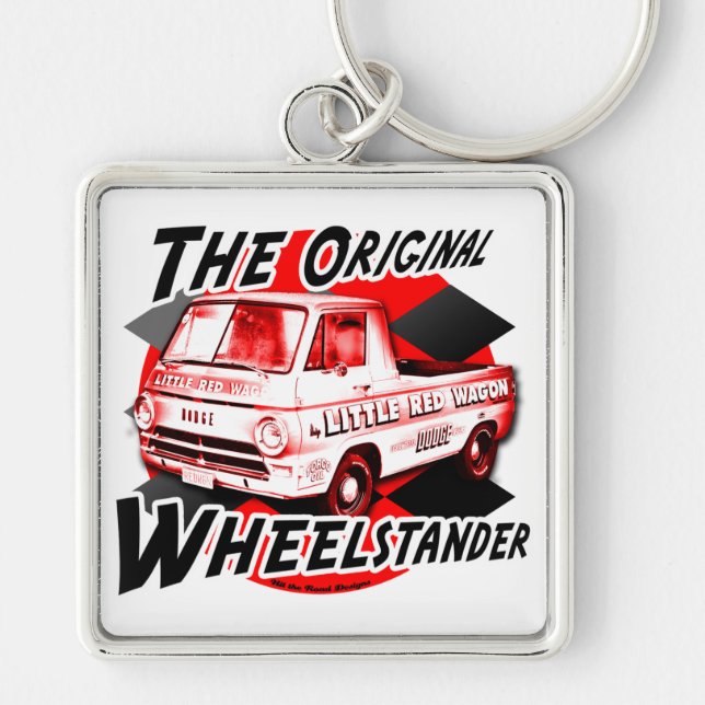 Little Red Wagon Keychain (Front)