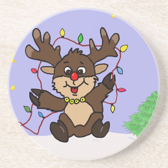 Little Reindeer Coaster (Front)