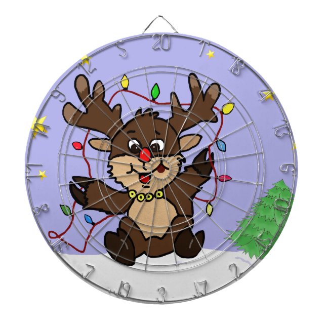 Little Reindeer Dartboard (Front)