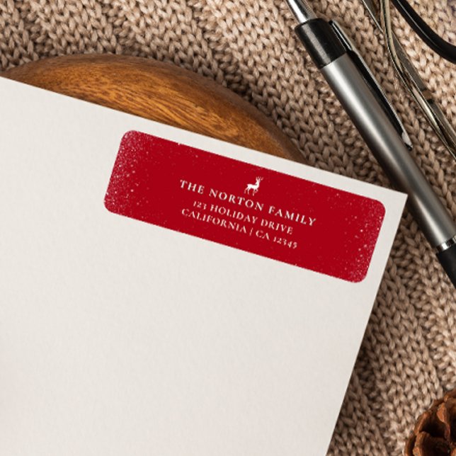 Little Reindeer Fléchettes de neige simples Noël r (Créateur téléchargé)