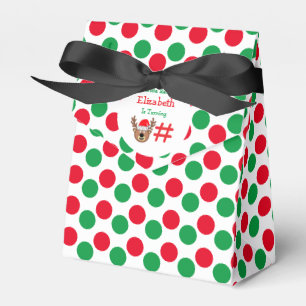 Little Reindeer Kids Birthday Favor Box