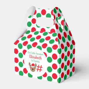 Little Reindeer Kids Birthday Favor Box