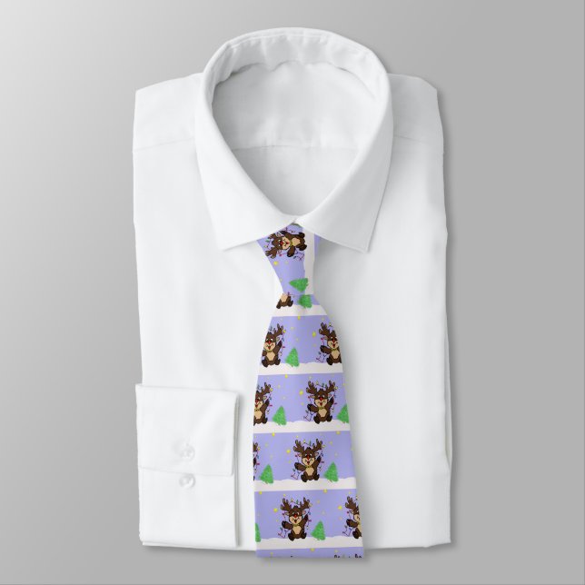 Little Reindeer Tie (Tied)