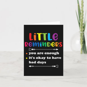 Little Reminder Mental Health Counsellor Card
