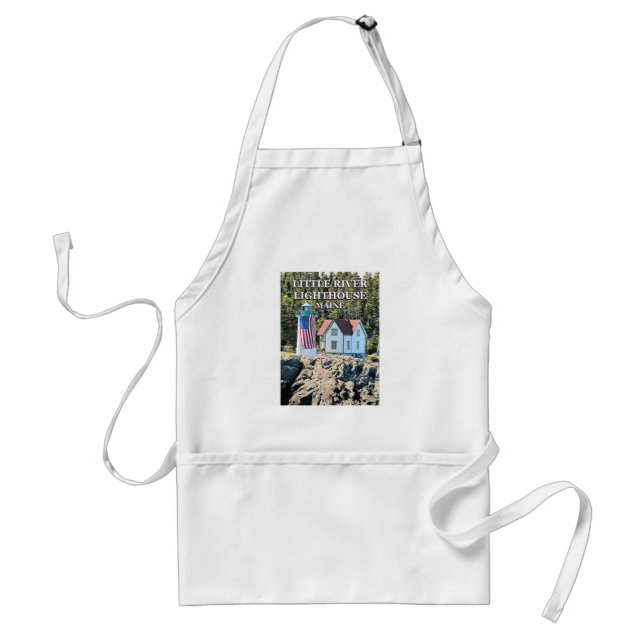 Little River Lighthouse, Maine Apron (Front)
