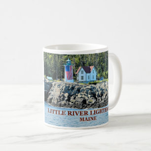 Little River Lighthouse, Maine Mug