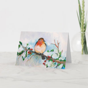Little Robin Card