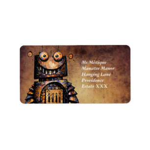 Little Robot Label
