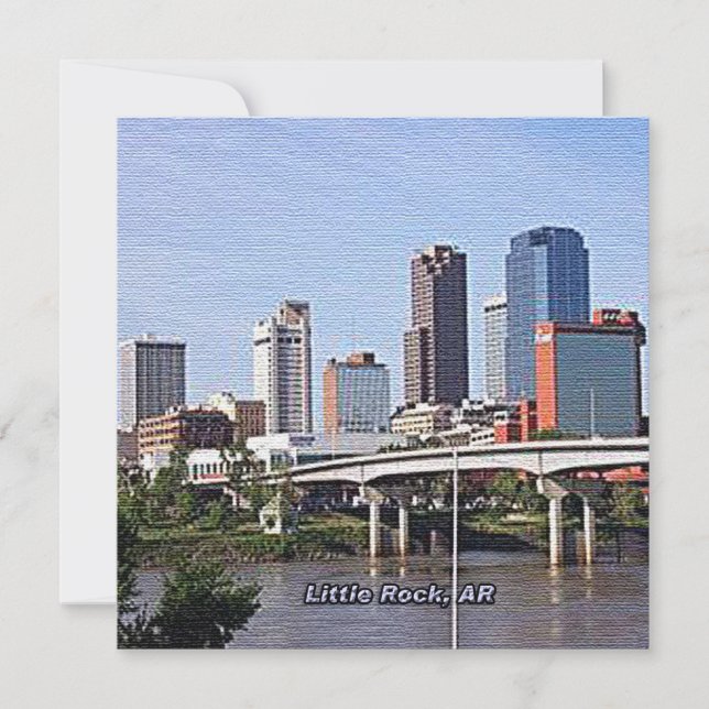 Little Rock, Arkansas Invitation (Front)