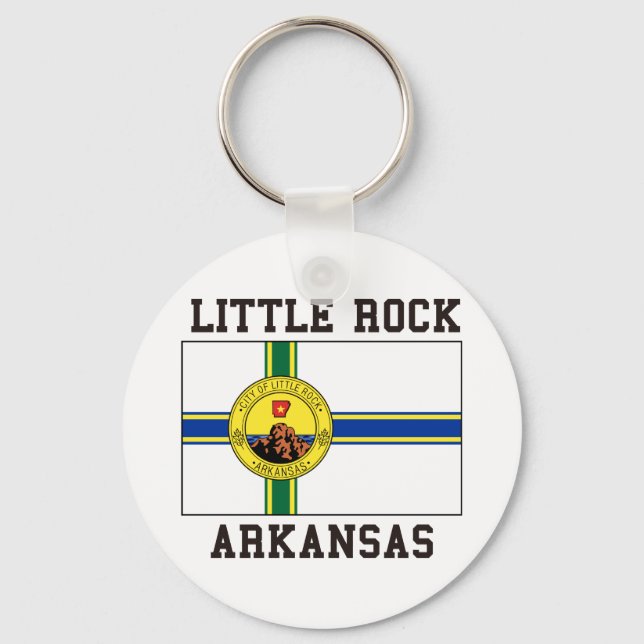 Little Rock Arkansas Keychain (Front)