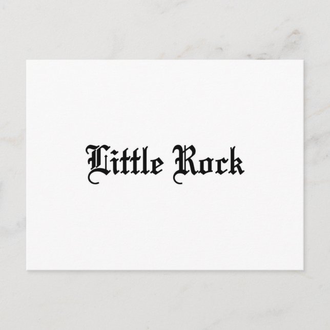 Little Rock, Arkansas Postcard (Front)
