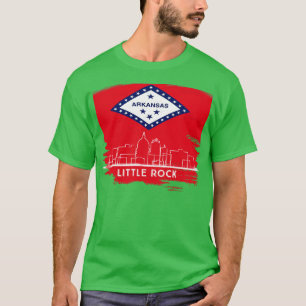LITTLE ROCK ARKANSAS STATE FLAG T-Shirt