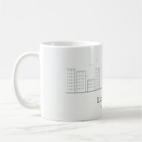 Little Rock Skyline Mug – Arkansas Line Art