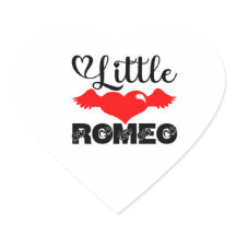 Little Romeo Valentine Cute Heart Wings Love