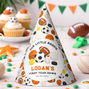 Little Rookie Sports 1st Birthday Party   All-Star Hat