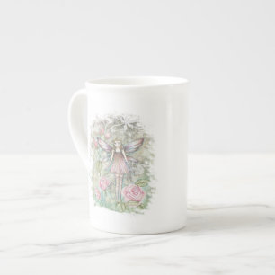 Little Rose Fairy Bone China Mug