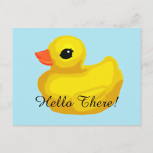 "Little Rubber Ducky" Postcard