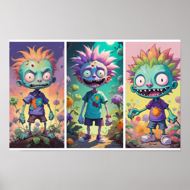Little Rugrat Zombie Poster (Front)