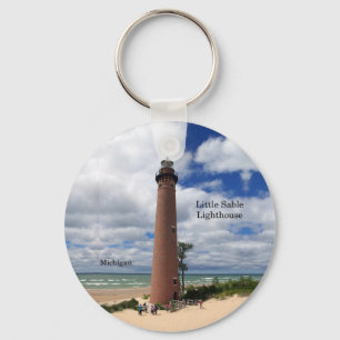 Little Sable Lighthouse key chain