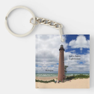 Little Sable Lighthouse key chain