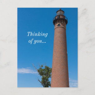 Little Sable Point Light Thinking Of You Postcard