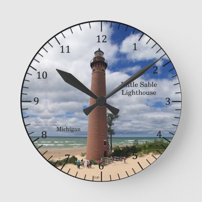 Little Sable Point Lighthouse clock (Front)