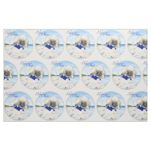 Little Sailor Pekingese Fabric