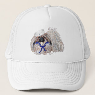 Little Sailor Pekingese Trucker Hat