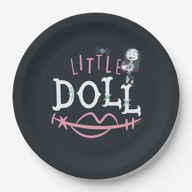 Little Sally - Little Doll Paper Plate (Front)