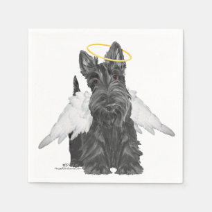 Little Scottie Angel Napkin