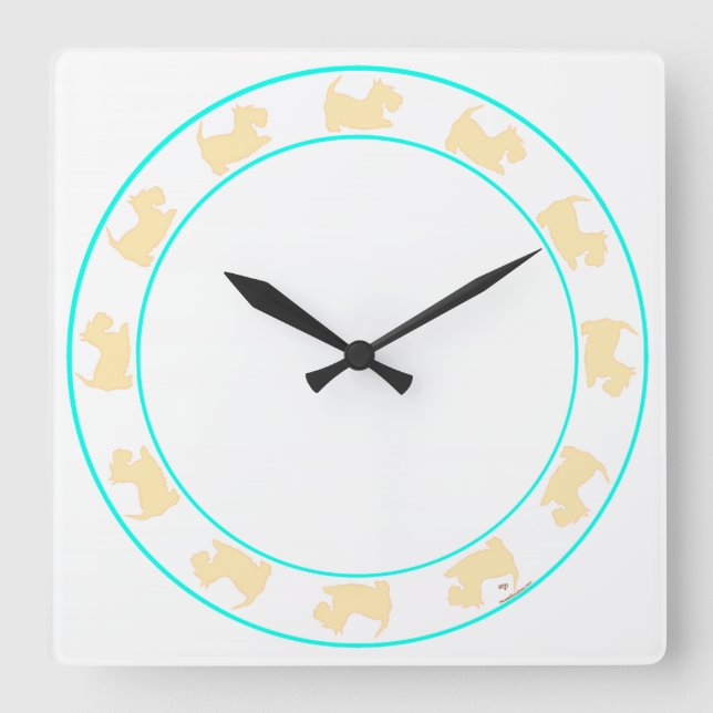 Little Scottie Clock (Front)