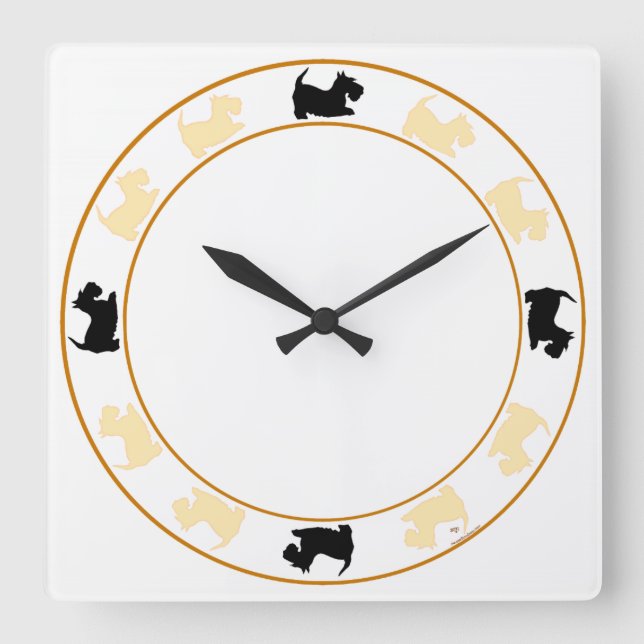 Little Scotties Clock (Front)