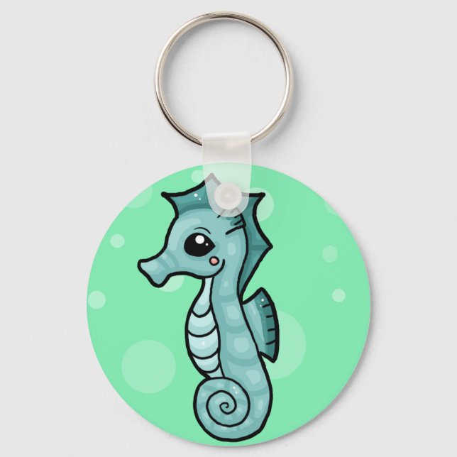Little seahorse keychain (Front)