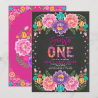 Little Senorita Fiesta Flower Girl 1st Birthday