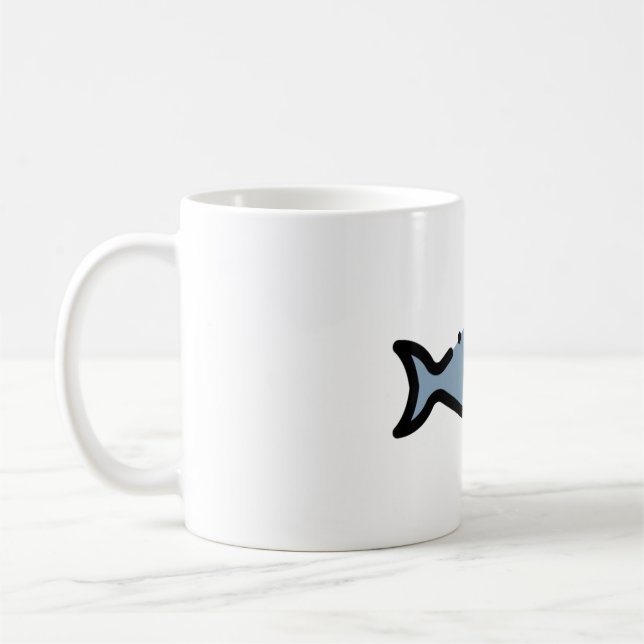 Little Shark Coffee Mug (Left)