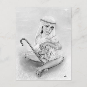 Little Shepherd Boy Postcard